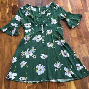 Free People Dress Green